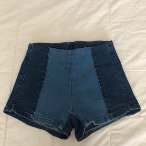Medium/Light Denim Shorts
